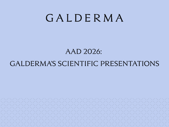 ADD 2026 - Galderma scientific presentations