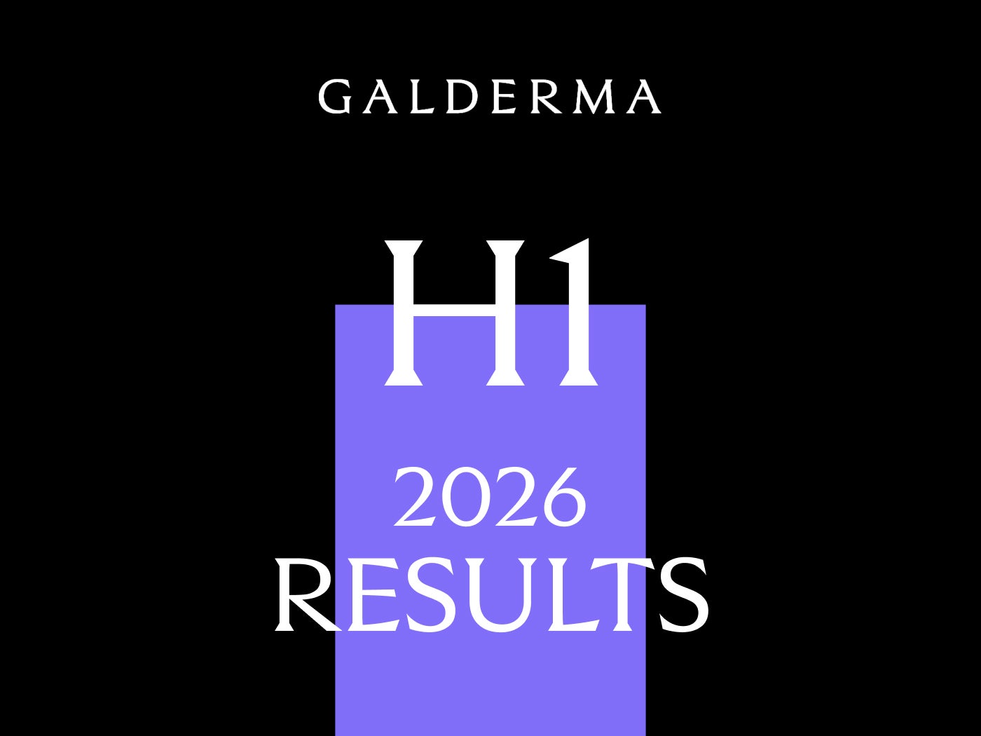 H1 2026 results 