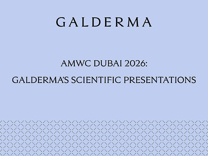 AMWC Dubai 2026: Galderma's scientific presentations