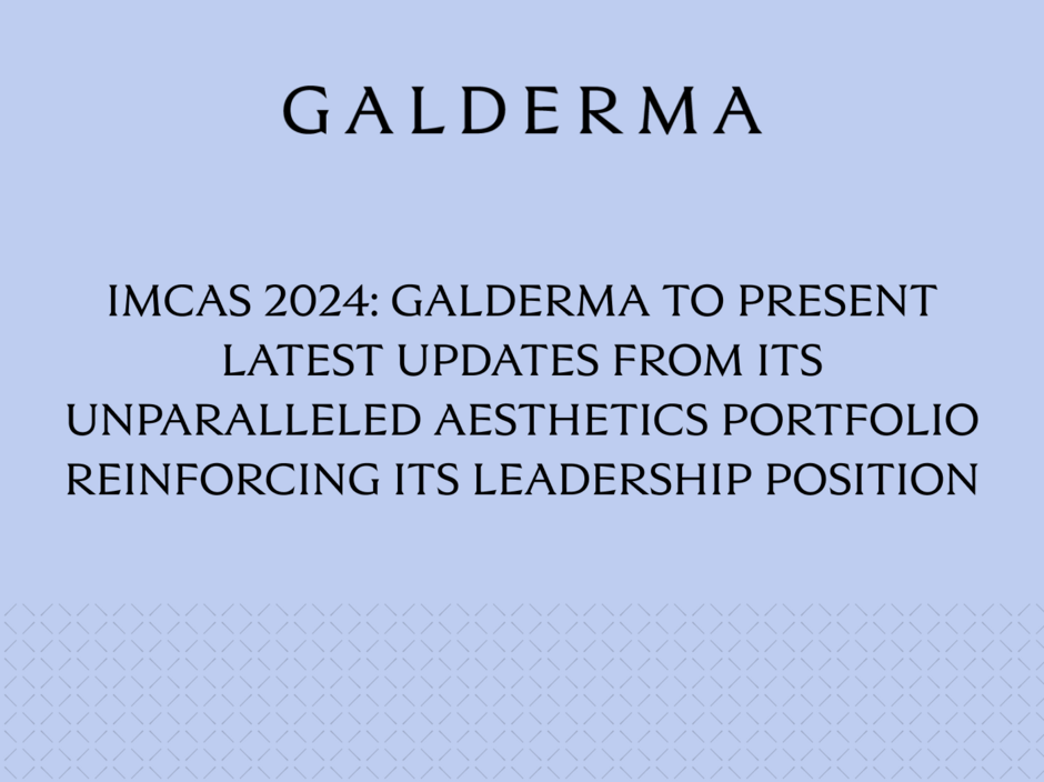 IMCAS 2024 Galderma aesthetic portfolio
